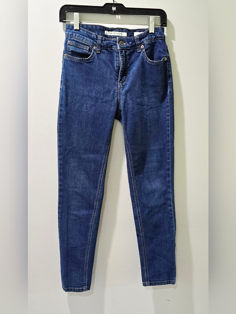 Jones New York Women's Missy Regular Soho Ankle Slimming Jeans Denim Size 4